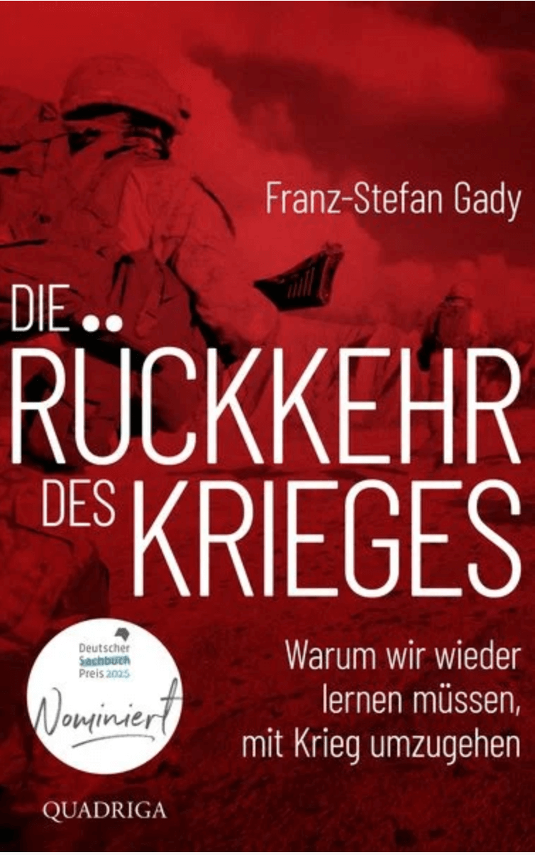 Buchcover rot Soldat